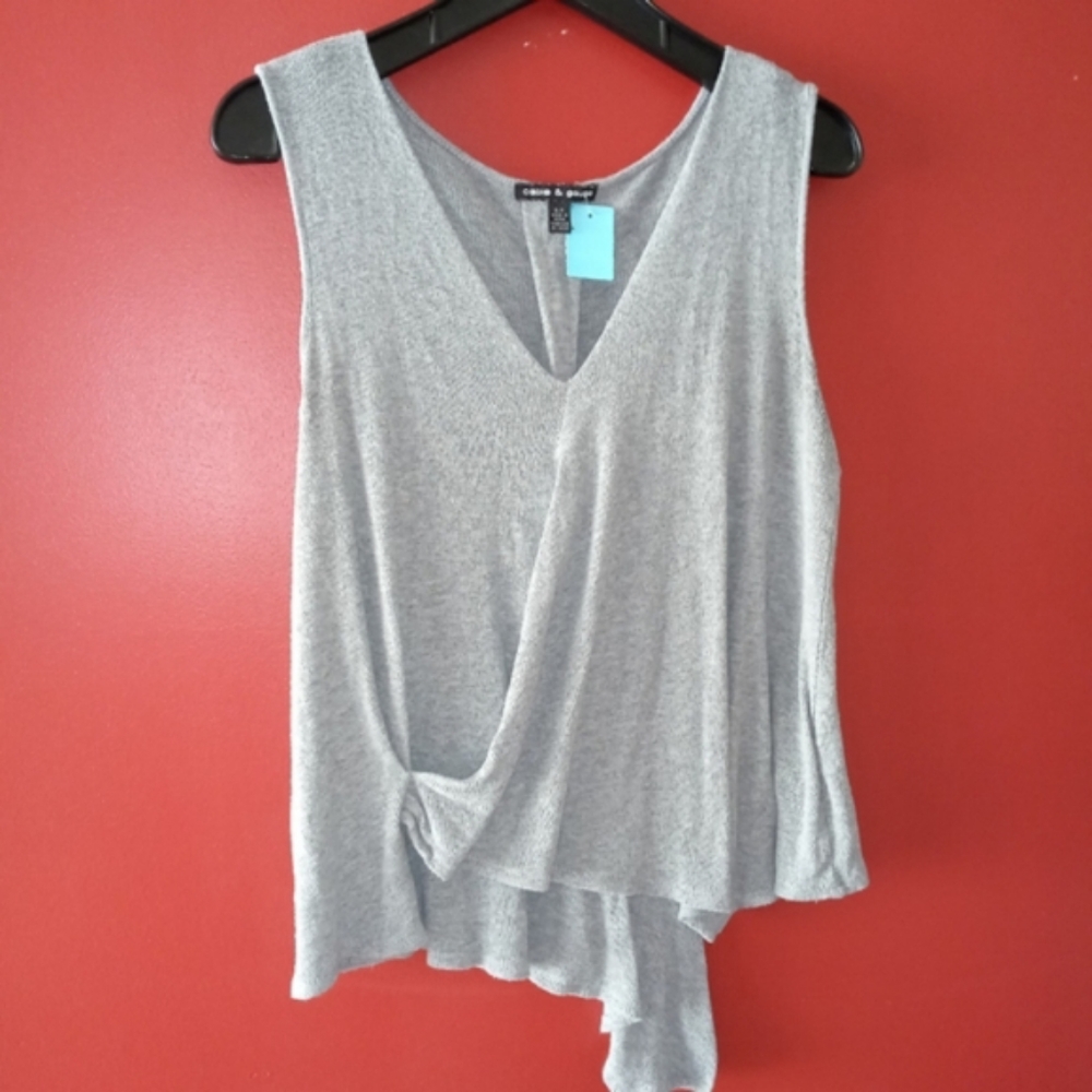 Cable & Gauge Tank Top Sz Small